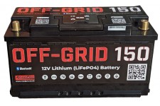 OFF-GRID 150: 150Ah/150A 12V Lithium Leisure Battery