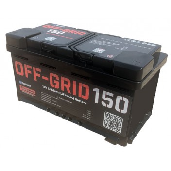 Image for OFF-GRID 150: 150Ah/200A 12V Low-case Lithium Battery