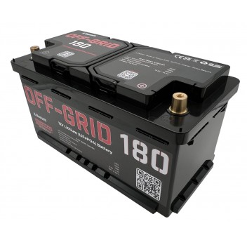 Image for OFF-GRID 180: 180Ah/200A 12V Low-case Lithium Battery